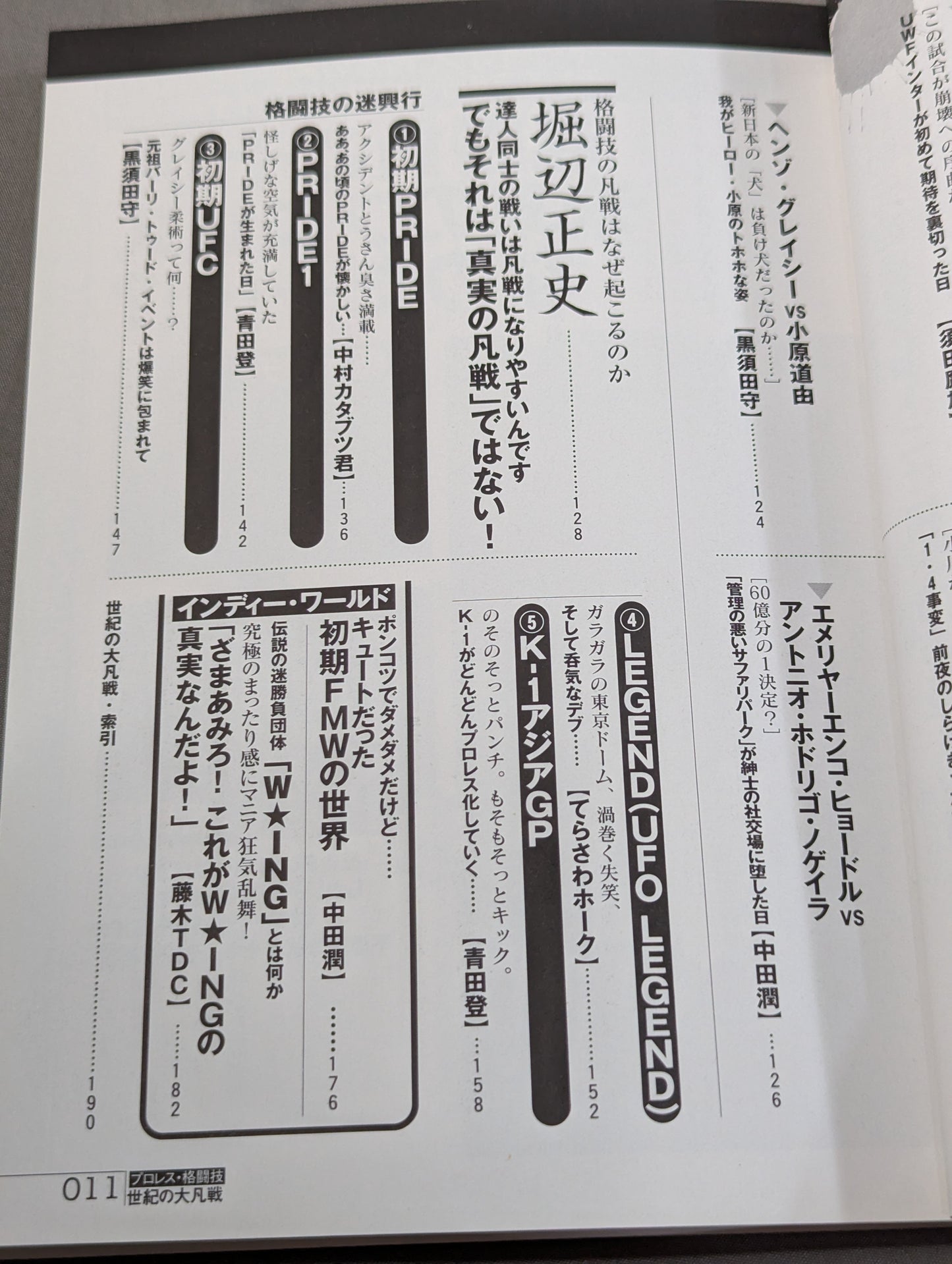 Kenji Ohtsuki's Pro Wrestling: The Century of Martial Arts Tournaments!