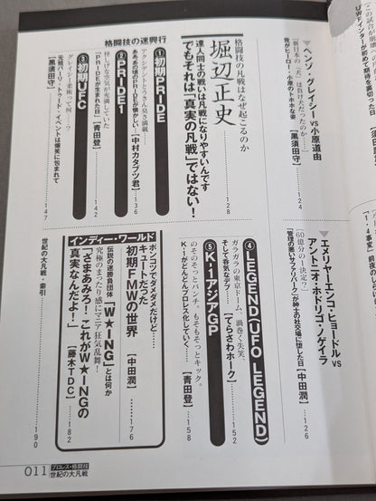 Kenji Ohtsuki's Pro Wrestling: The Century of Martial Arts Tournaments!