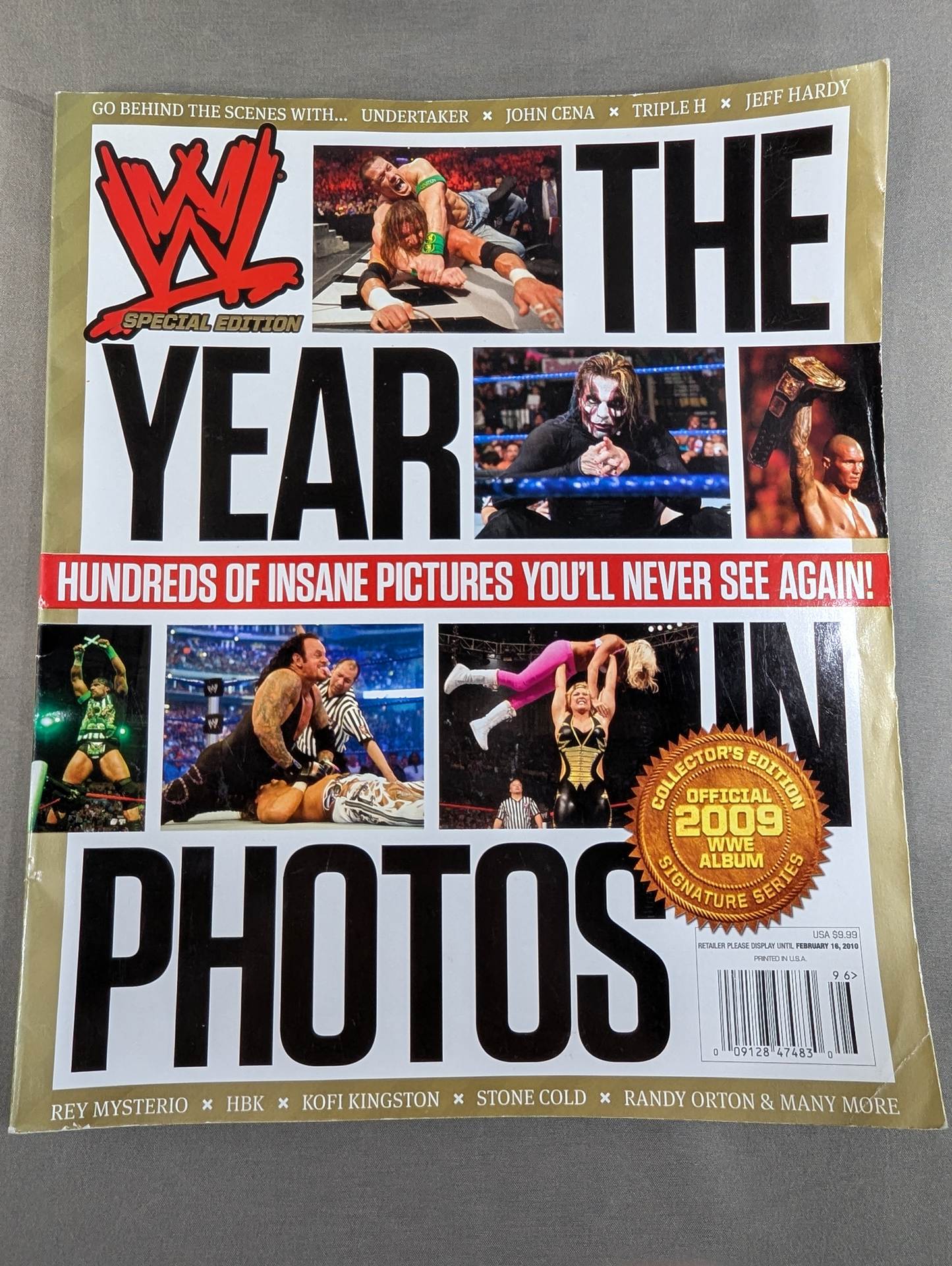 WWE THE YEAR IN PHOTOS 2009