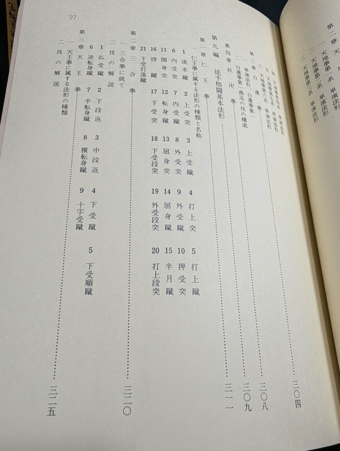 少林寺拳法 教範