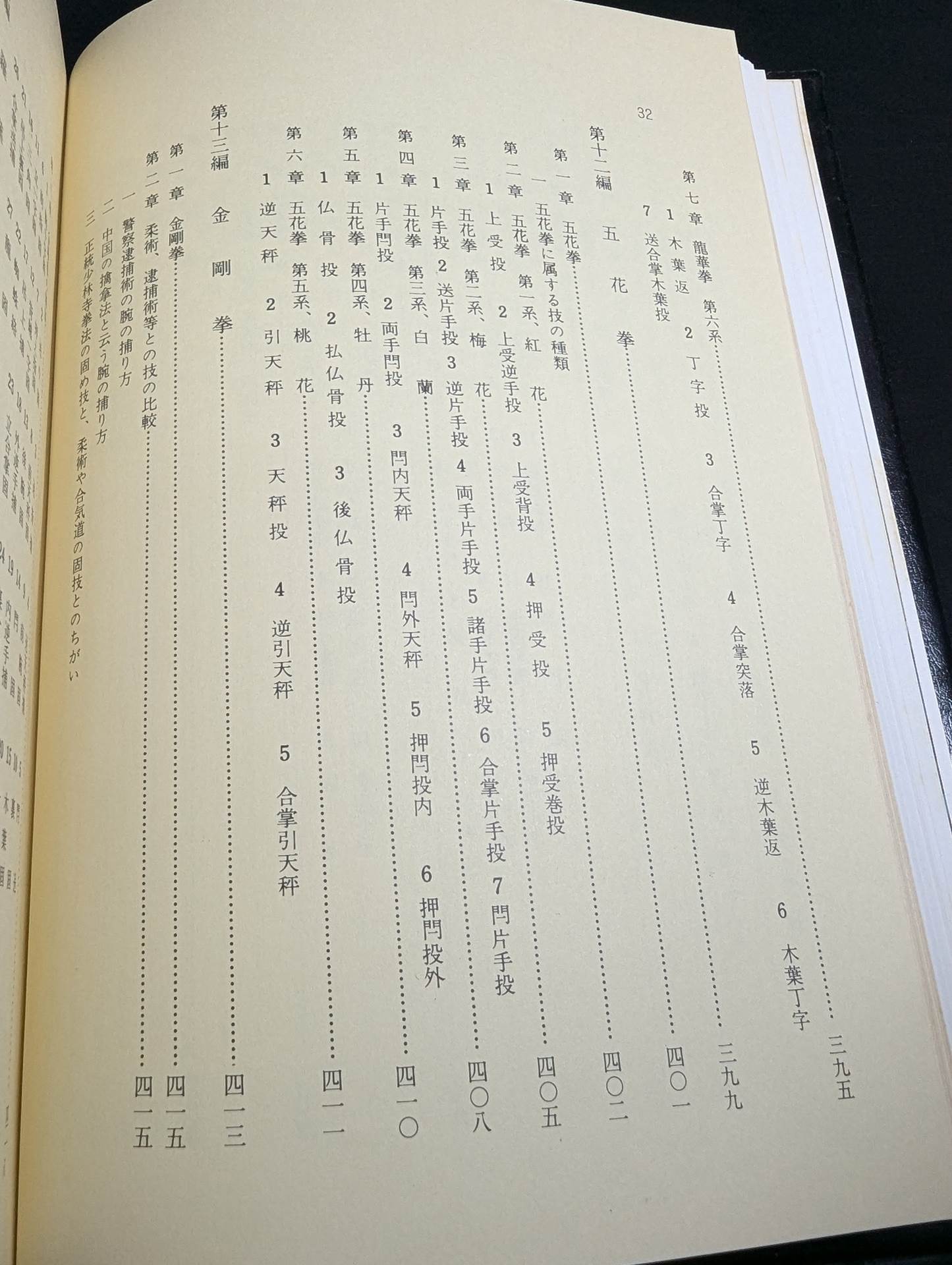 少林寺拳法 教範