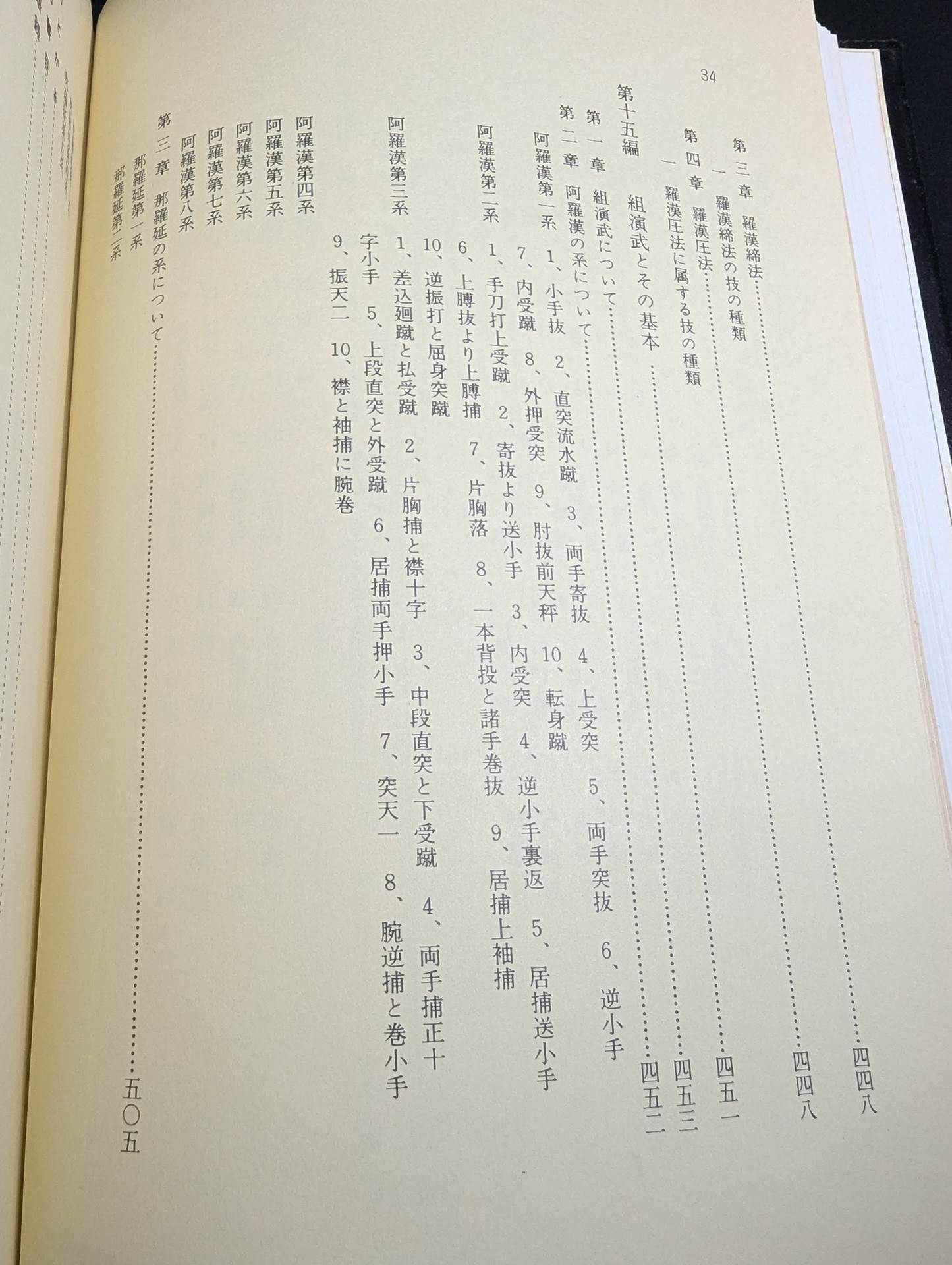 少林寺拳法 教範