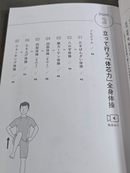 "Core strength" full-body exercise that works on inner muscles