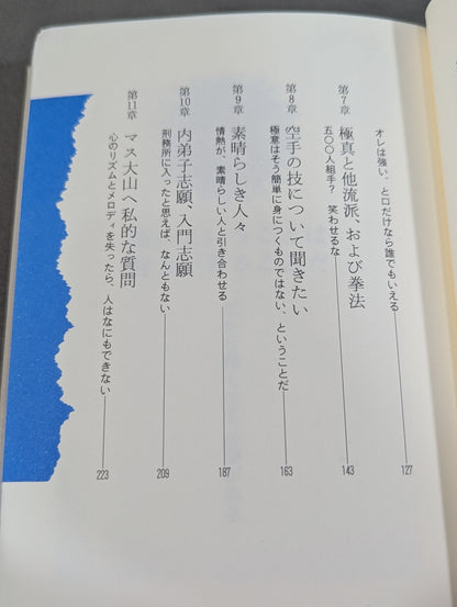 マス大山の正拳一撃