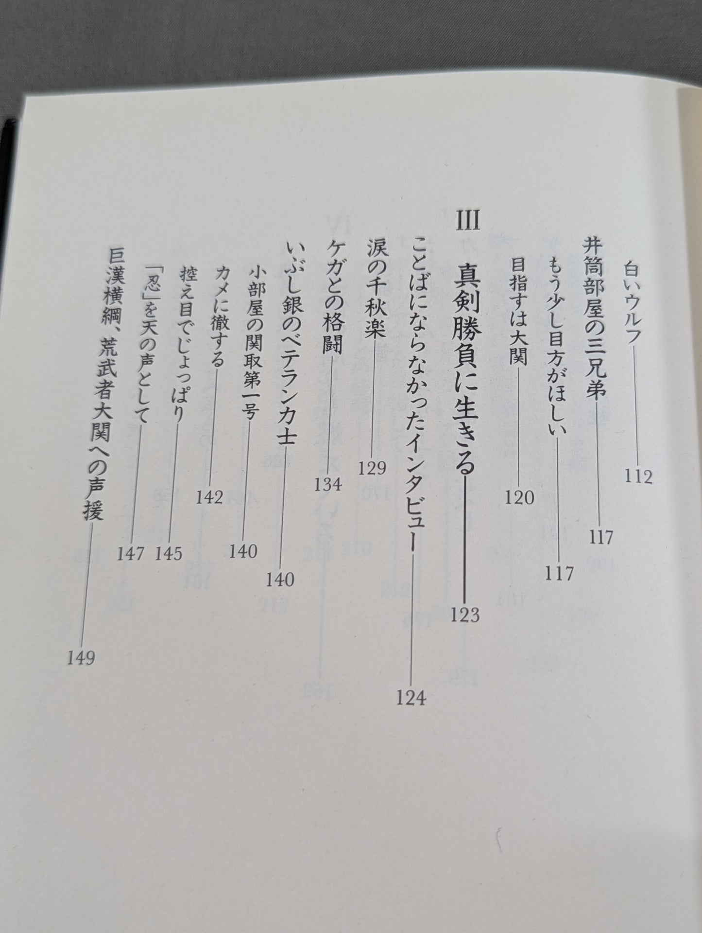Demon of the Dohyo Ring: Sandai