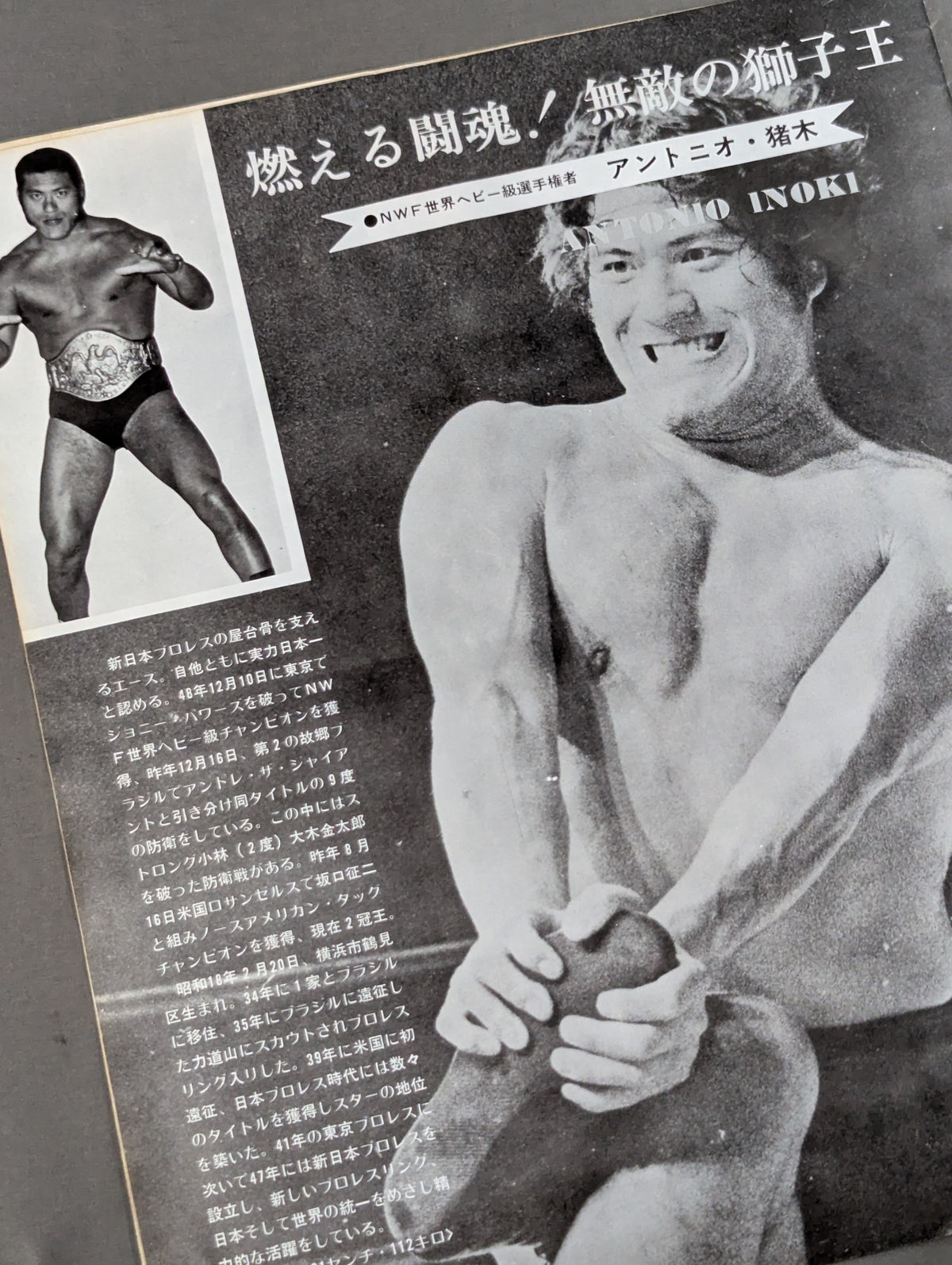 ★ Inoki vs Shin NWF Match ★ 75 Big Fight Series [Final Match]