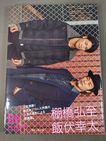 【中邑&オカダ 直筆サイン入り】中邑真輔×オカダ・カズチカ 棚橋弘至×飯伏幸太 写真集『Be』