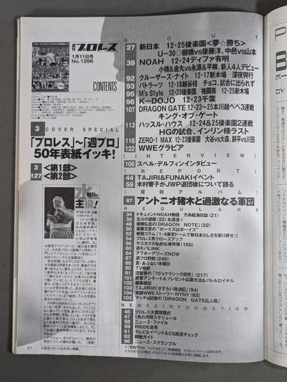 Weekly Pro Wrestling 1296