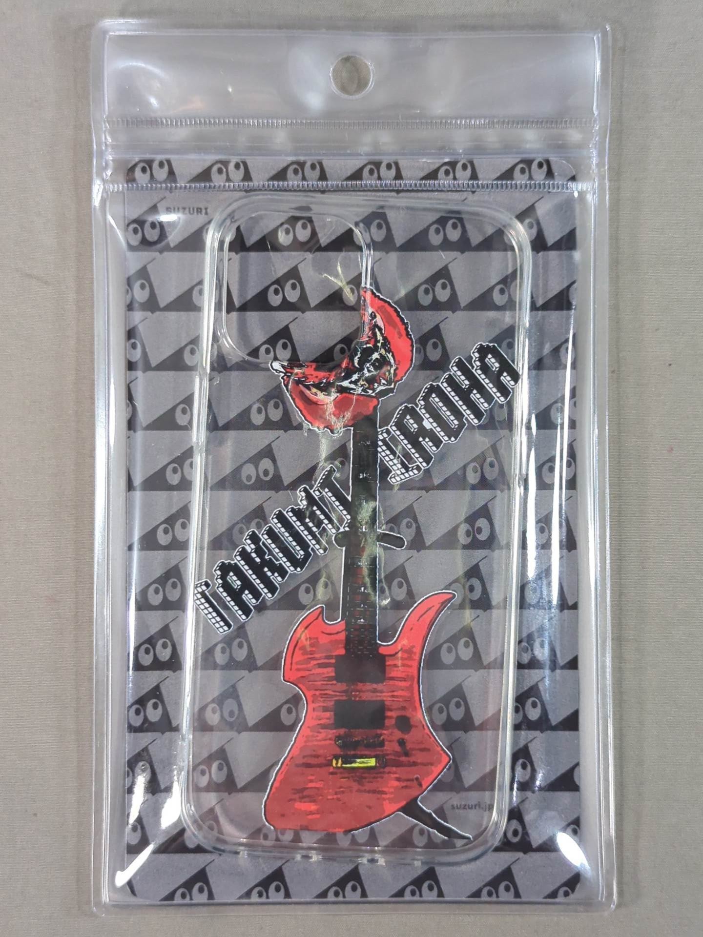 Takumi Iroha  "Mask & Guitar Design" Soft Clear Smartphone Case