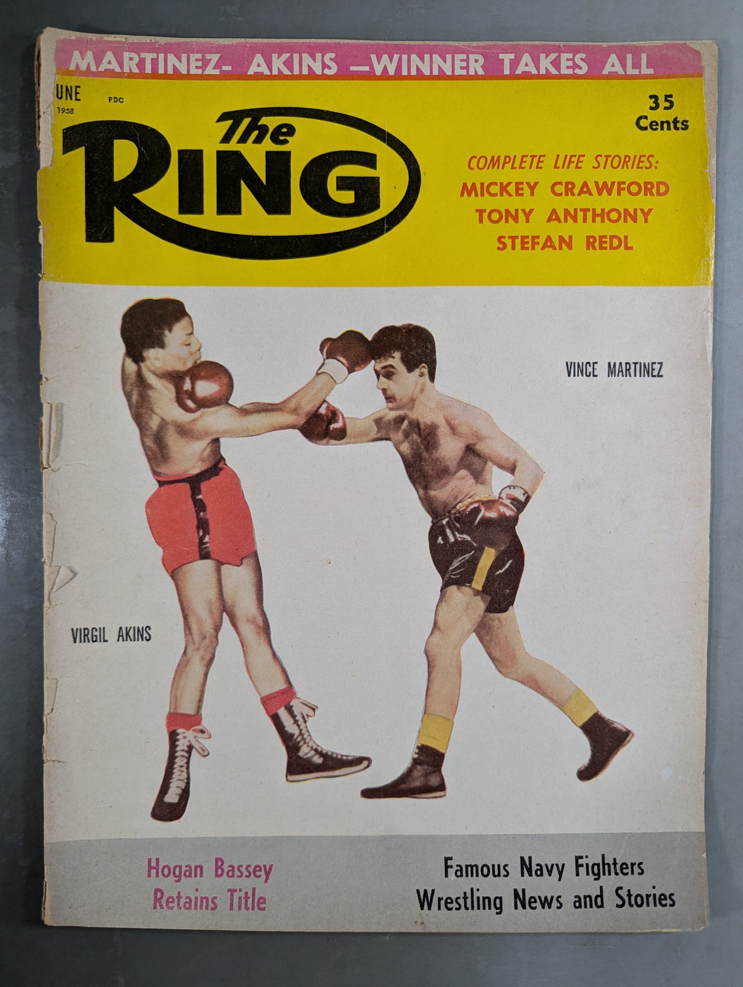 The RING June 1958 issue