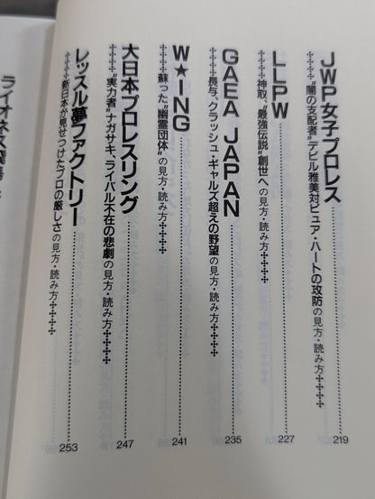 ポケットブック83 平成プロレス30団体の見方・読み方