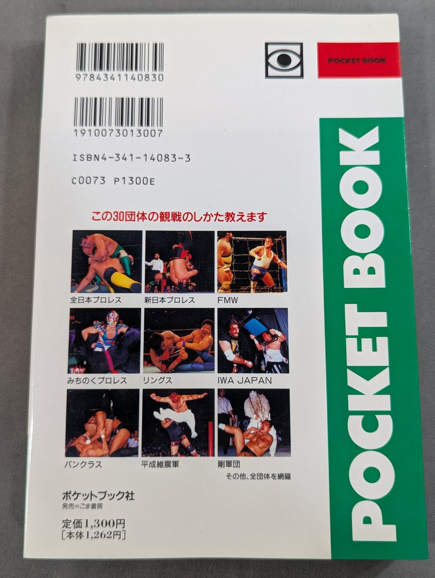 ポケットブック83 平成プロレス30団体の見方・読み方