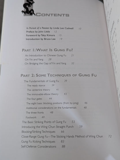 Bruce Lee The Tao of Gung Fu : A Study in the Way of Chinese Martial Art (VOLUME TWO)
