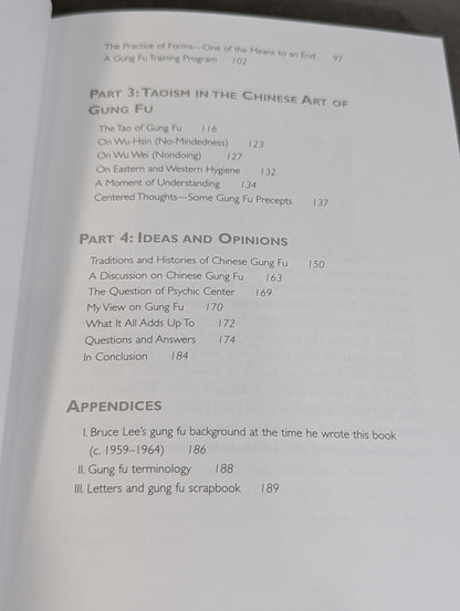 Bruce Lee The Tao of Gung Fu : A Study in the Way of Chinese Martial Art (VOLUME TWO)