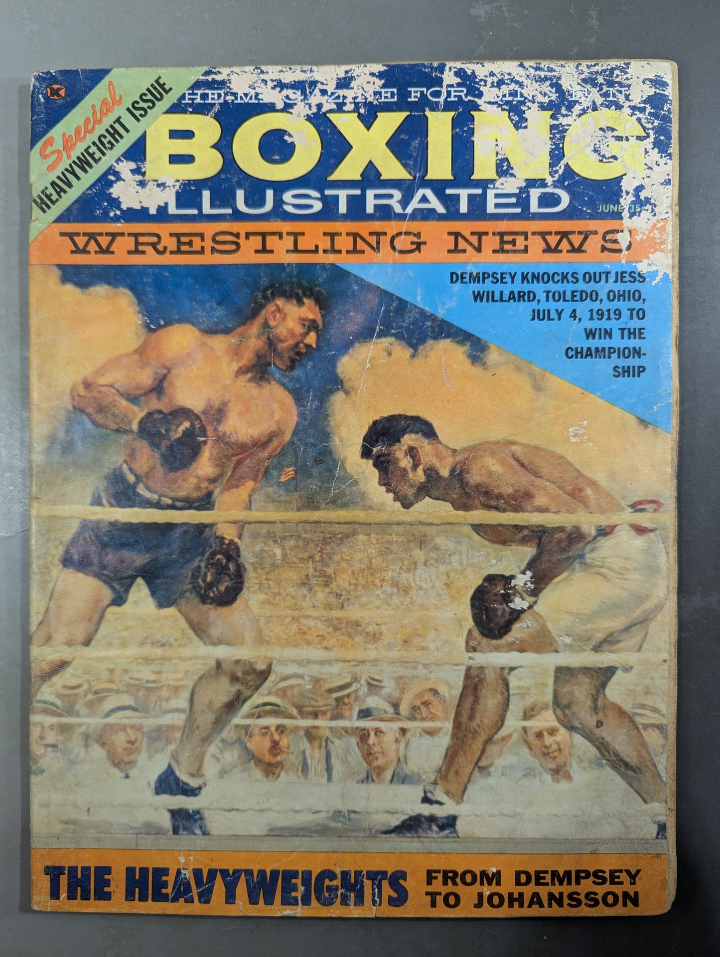 BOXING ILLUSTRATED Wrestling  NEWS 1960-06