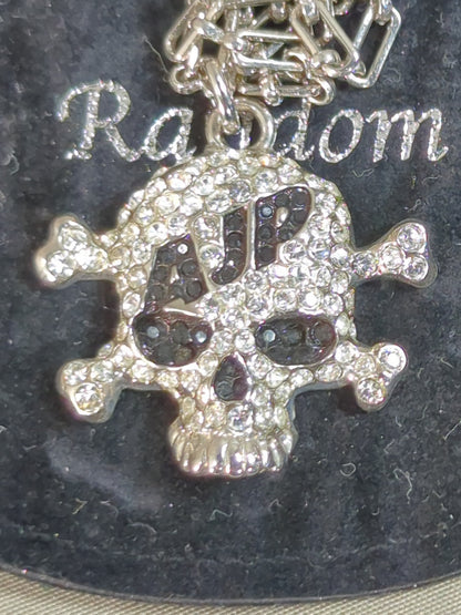 ★Random× All Japan Pro Wrestling  ★ AJP Skull Pendant Necklace