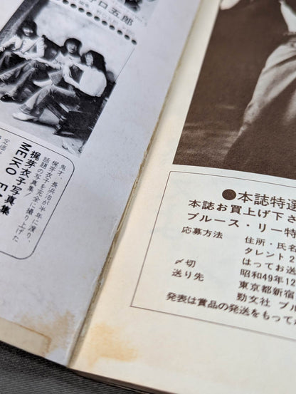 決定版ブルース・リー ヤングアイドルナウ臨時増刊号