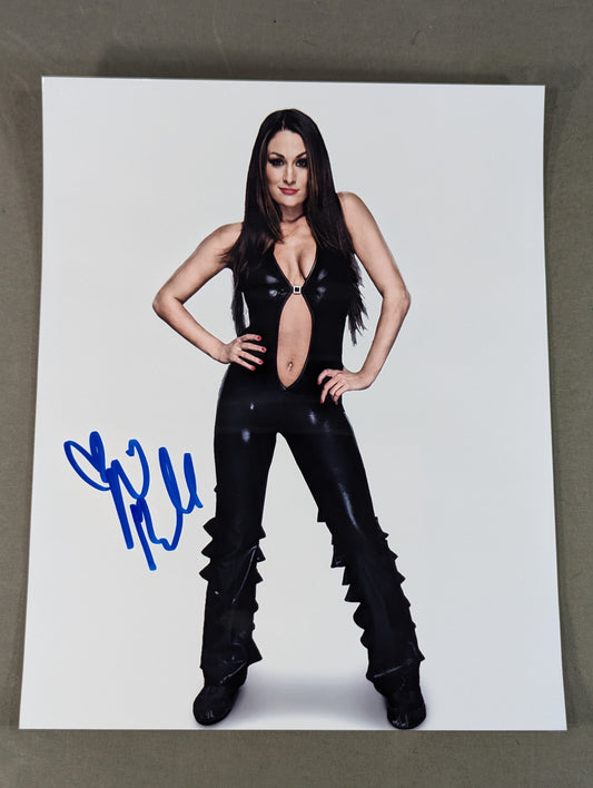 ★2015 LEAF WRESTLING SIGNED PHOTO EDITION★ ニッキー・ベラ 直筆サイン入り ポートレート