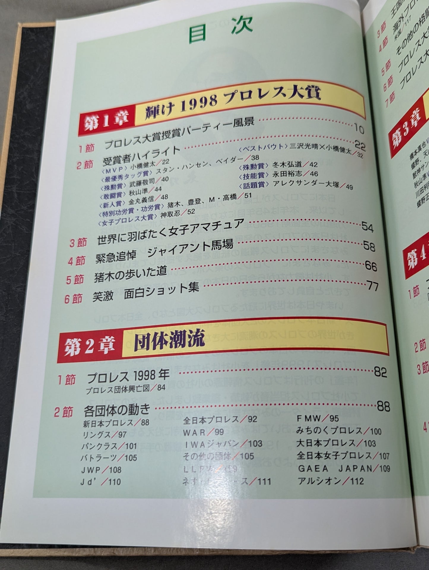 Pro Wrestling  1999 Yearbook