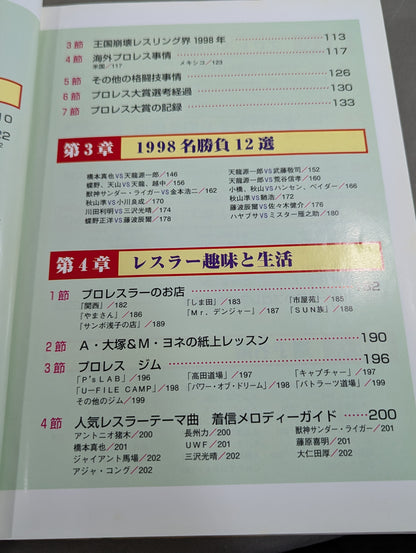 Pro Wrestling  1999 Yearbook