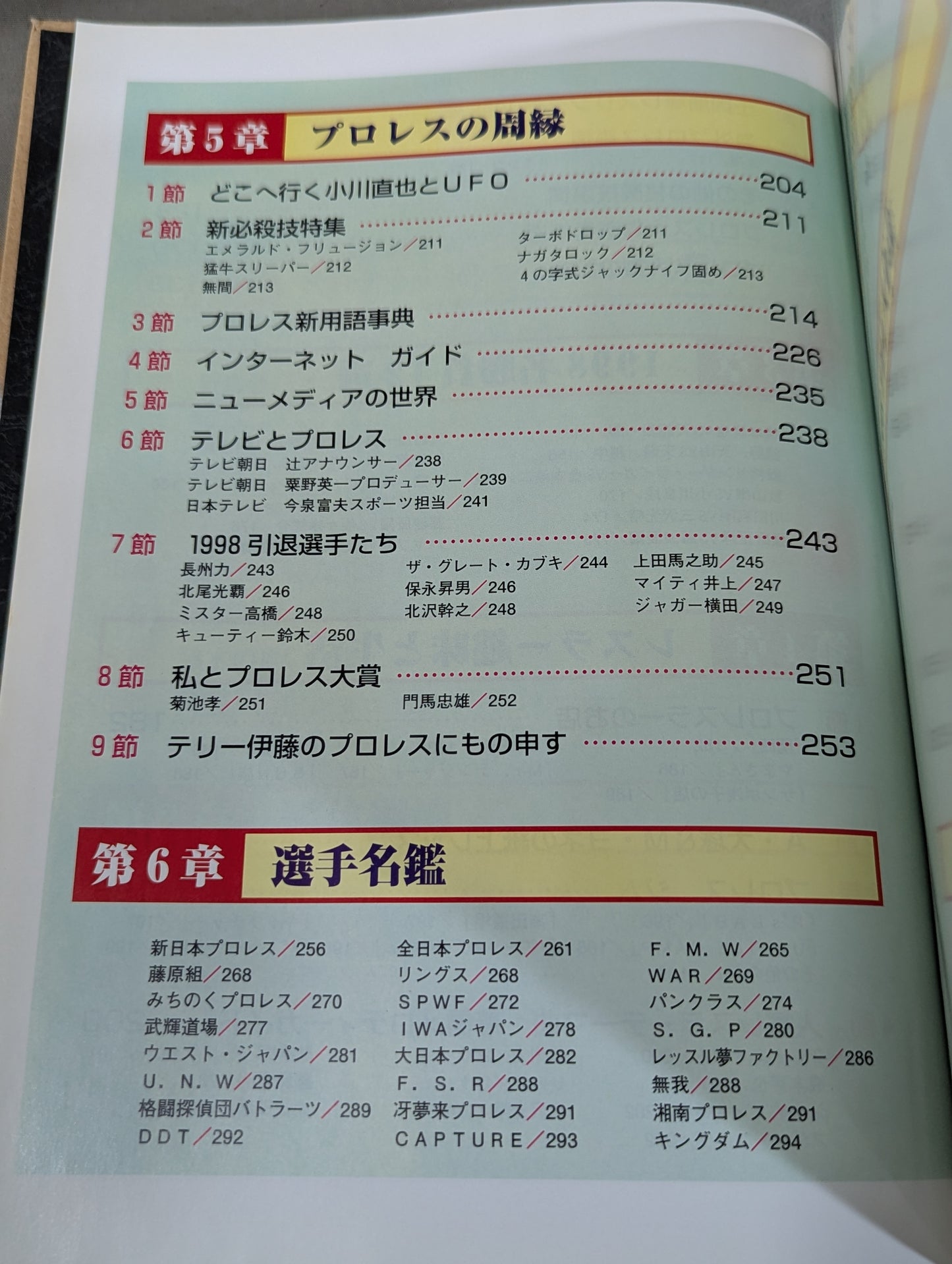 Pro Wrestling  1999 Yearbook