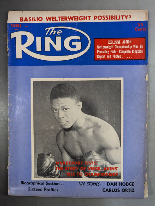 The RING August 1958 issue