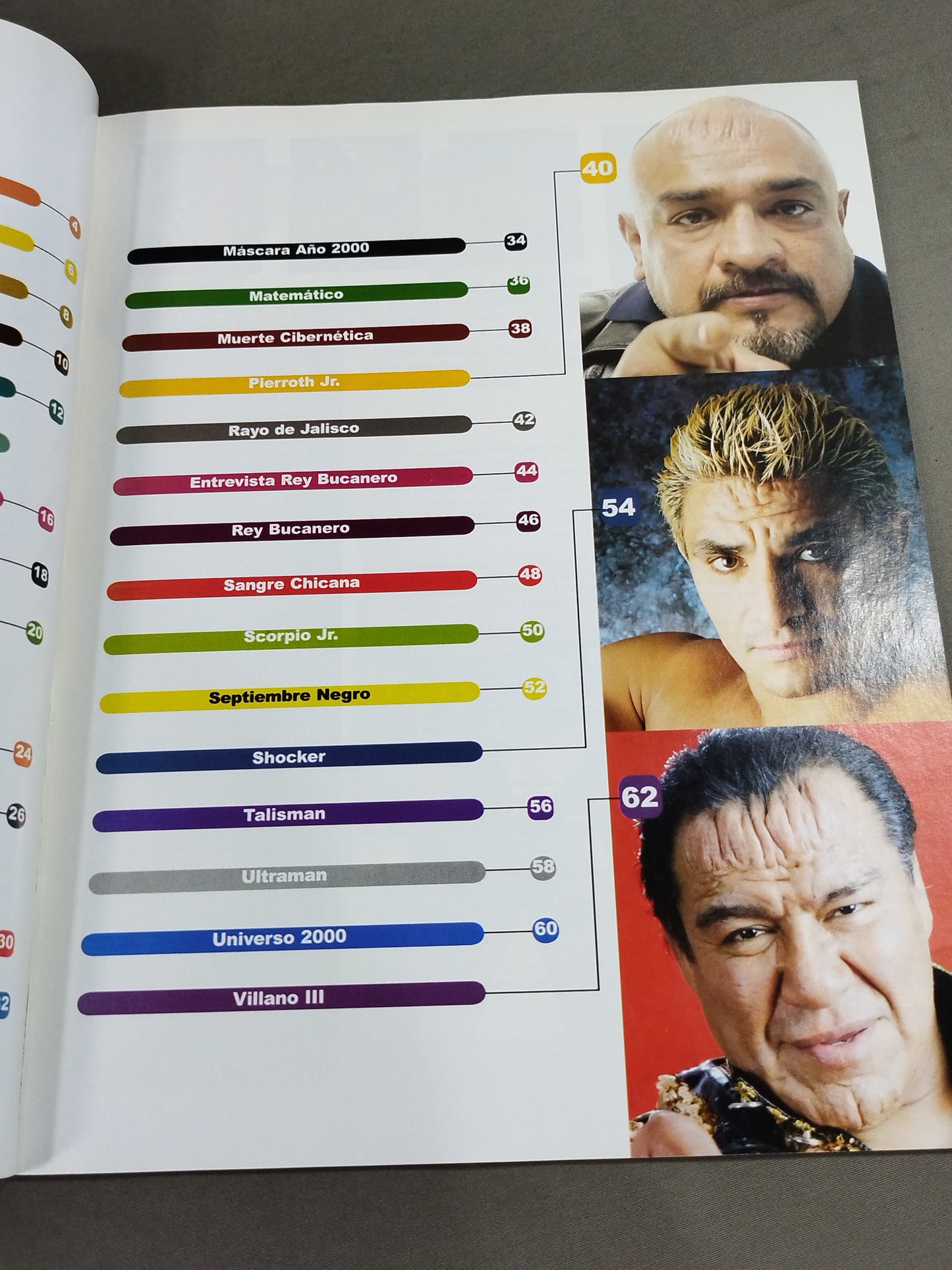 GRANDES FIGURAS DE LA LUCHA LIBRE NUMERO 9