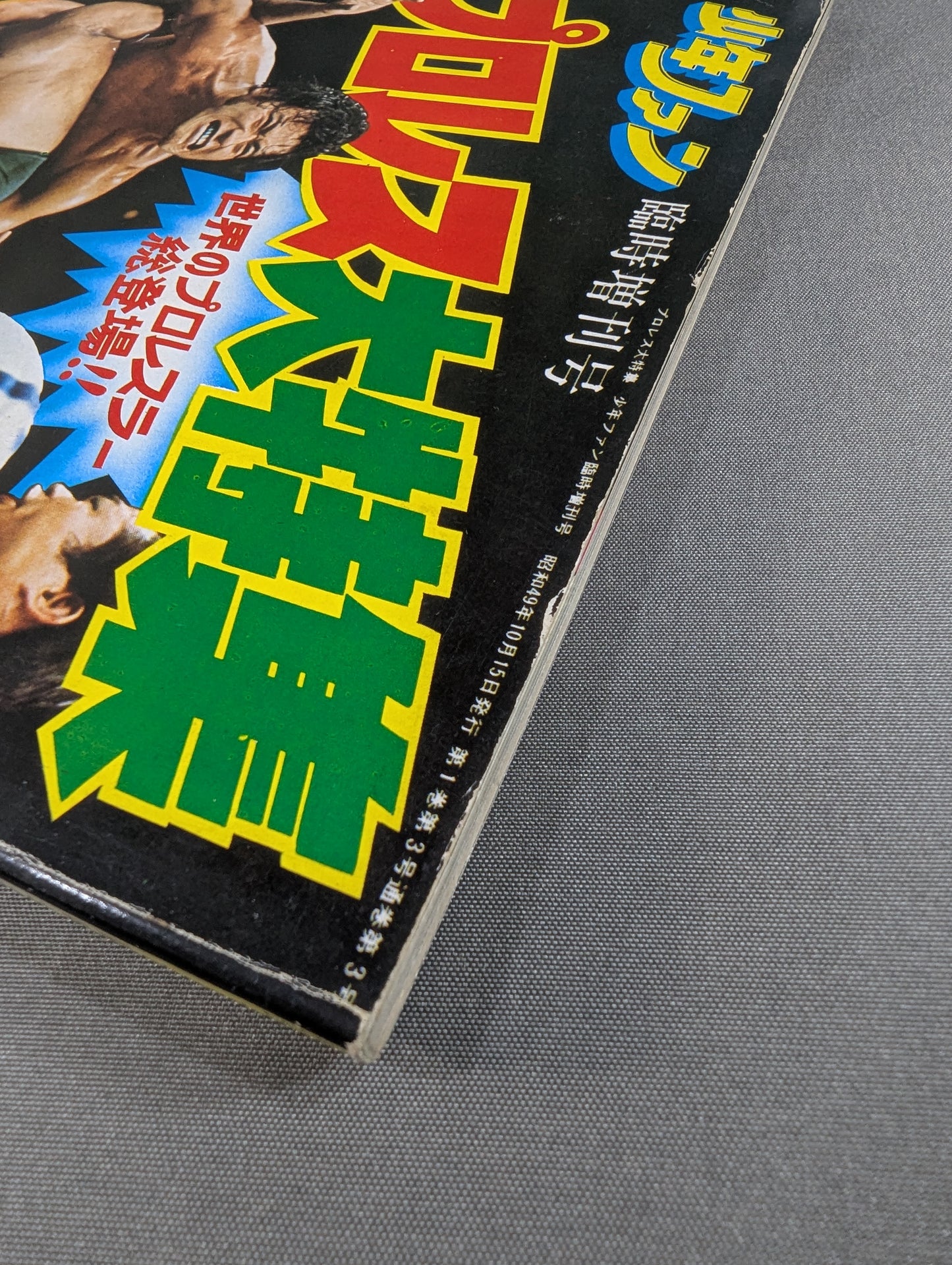 少年ファン臨時増刊号  プロレス大特集!