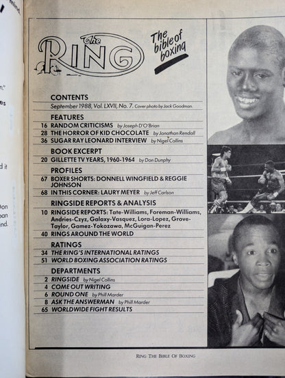 The RING September 1988 issue