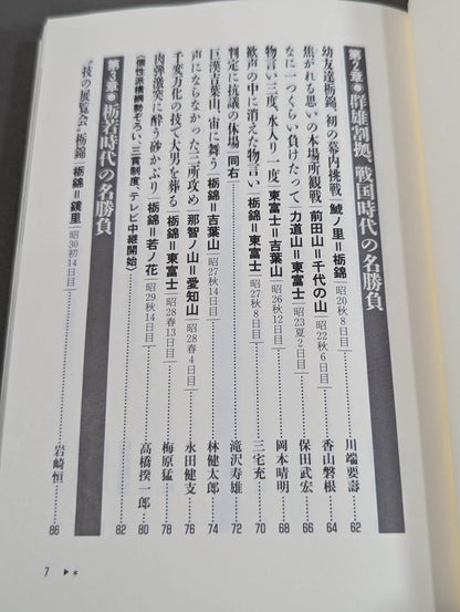 大相撲この一番 ”通”が選ぶ思い出の名勝負