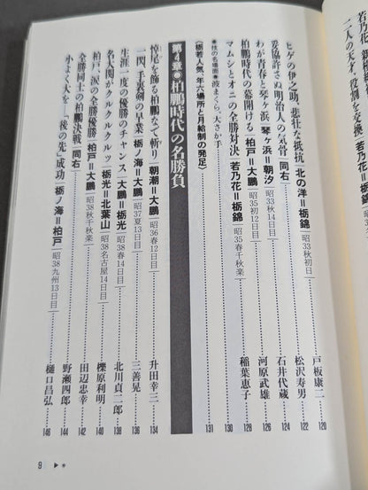 大相撲この一番 ”通”が選ぶ思い出の名勝負