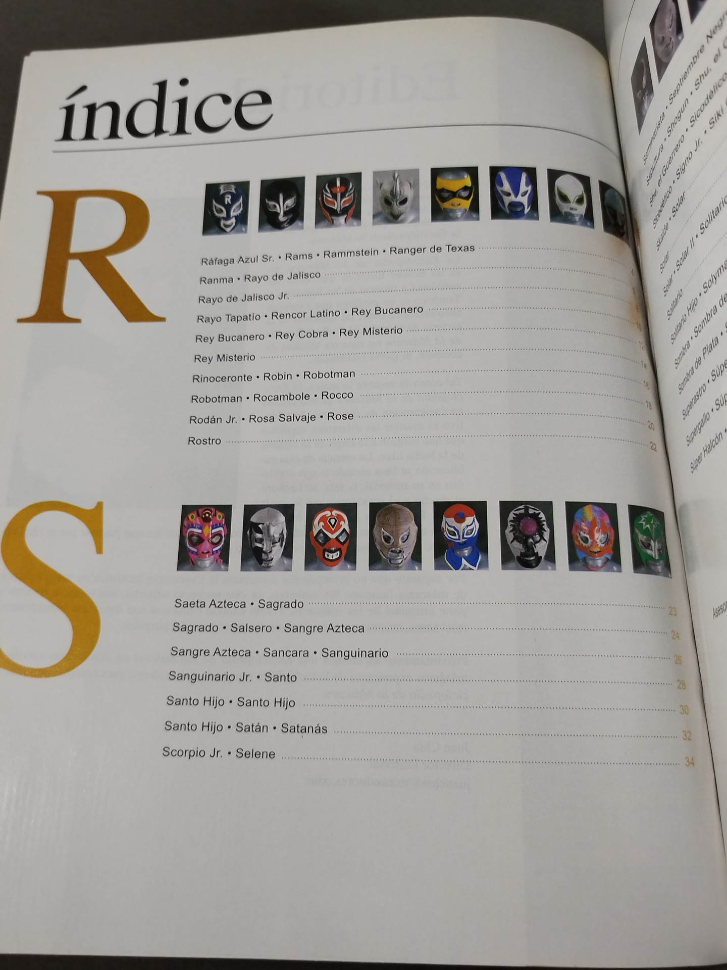 Enciclopedia de MASCARAS Tomo 4