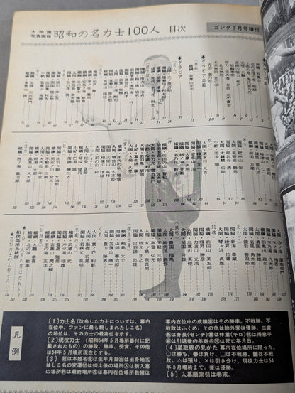 Grand Sumo Photo Pictorial: 100 Famous Sumo Wrestler of the Showa Era From Futabayama to Kitanoumi, To Wakanohana