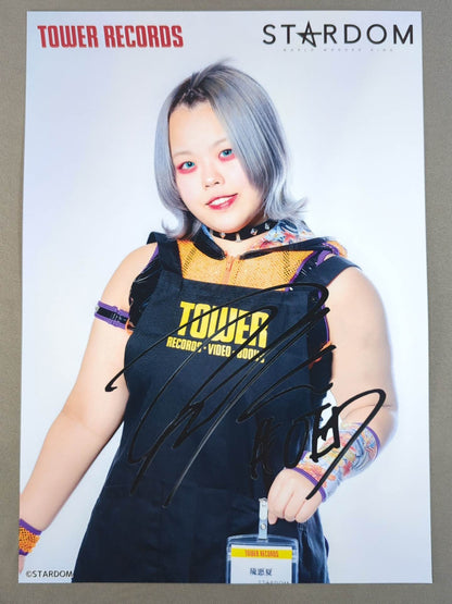 琉悪夏 スターダム×TOWER RECORDS  ポートレート 2023