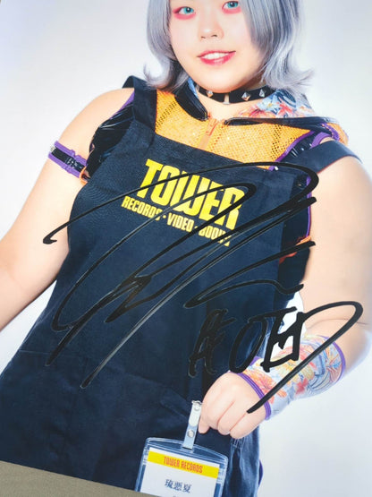 琉悪夏 スターダム×TOWER RECORDS  ポートレート 2023