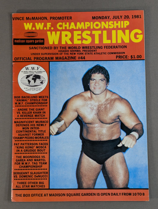 ★WWF Heavyweight Fighters Title Bout ★: Bob Backland vs. George Steele