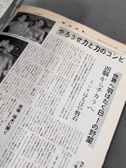 Fight reduced version Antonio Inoki  retirement commemoration