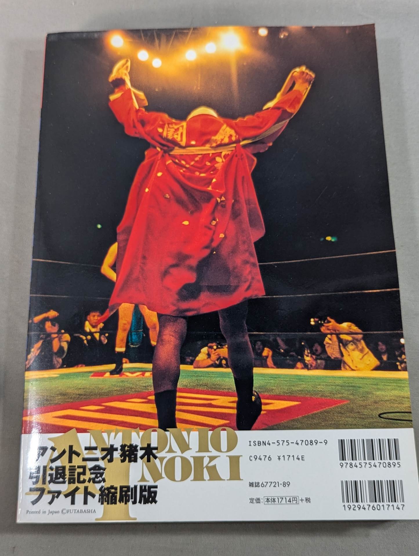 Fight reduced version Antonio Inoki  retirement commemoration