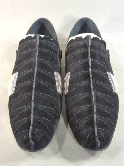 ★ ★ ARISTRIST  AT Loafer Shoes (Black× Silver)