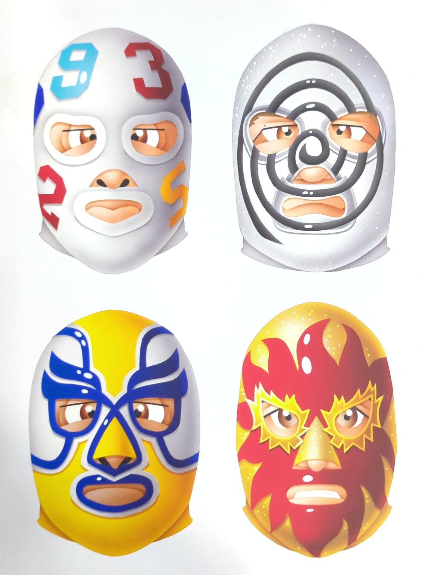 ★坂井永年氏 原画作品★「マスク大百科」スーパーレジェンドマスクマン