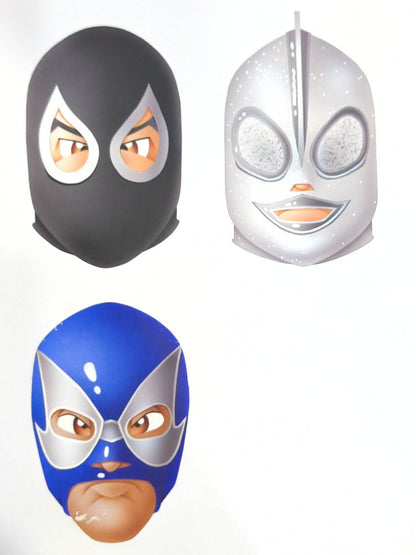 ★坂井永年氏 原画作品★「マスク大百科」スーパーレジェンドマスクマン