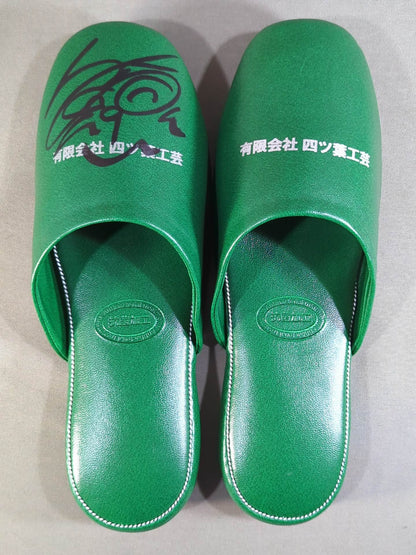 【Toshiyuki Sakuda  hand signed autograph 】 Big Japan Pro Wrestling  Slippers
