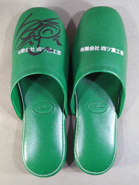 【Toshiyuki Sakuda  hand signed autograph 】 Big Japan Pro Wrestling  Slippers