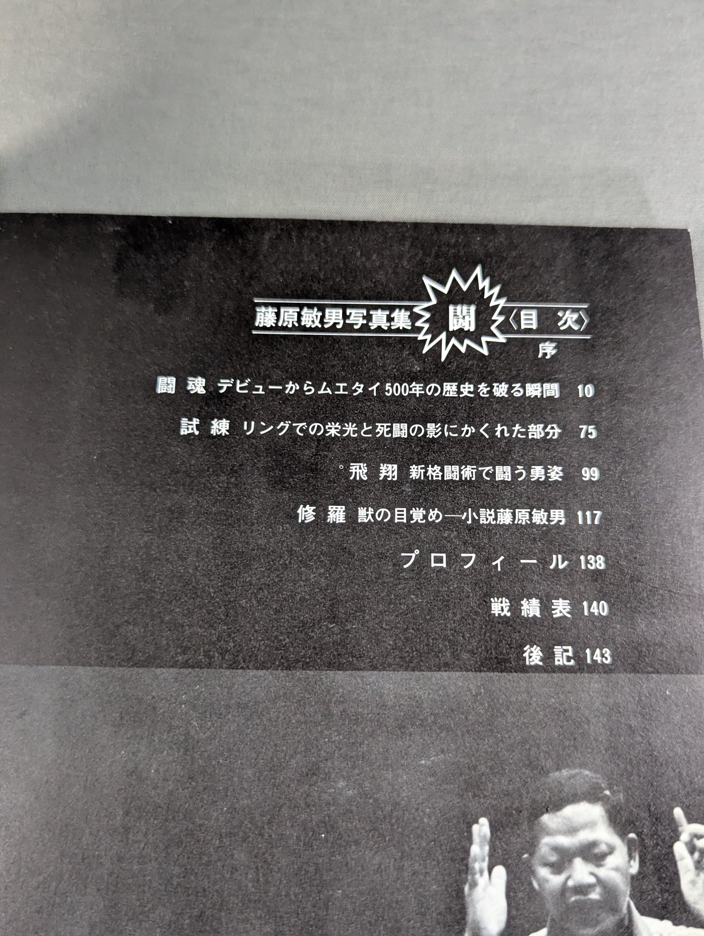 藤原敏男 写真集 闘(たたかい)