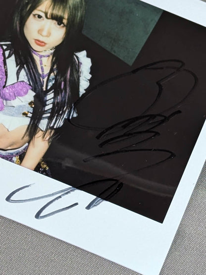 Tam Nakano  hand signed autograph  Cheki (H-1)