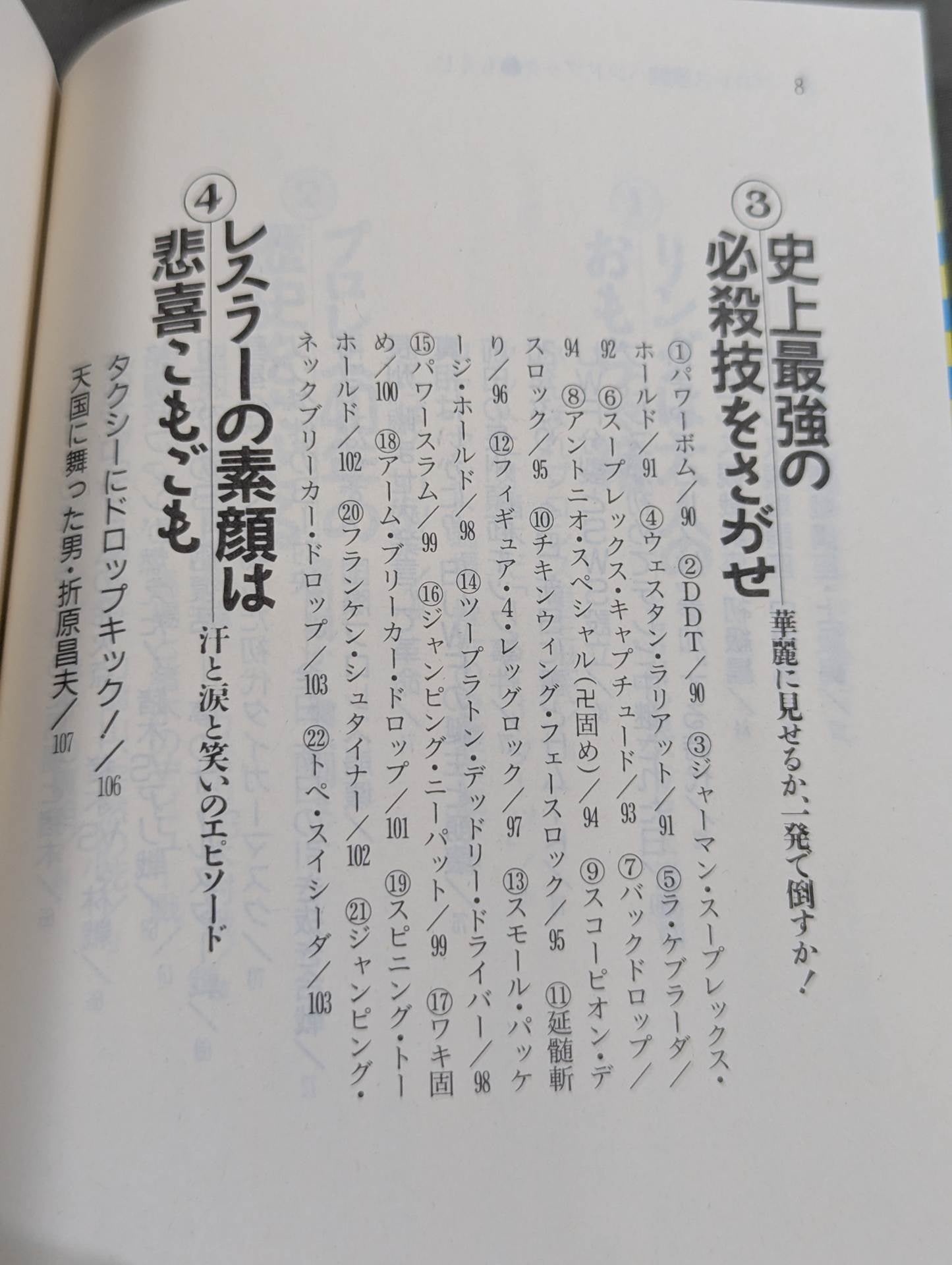 完全保存版 プロレス激闘ハンドブック 燃える男たちの全記録