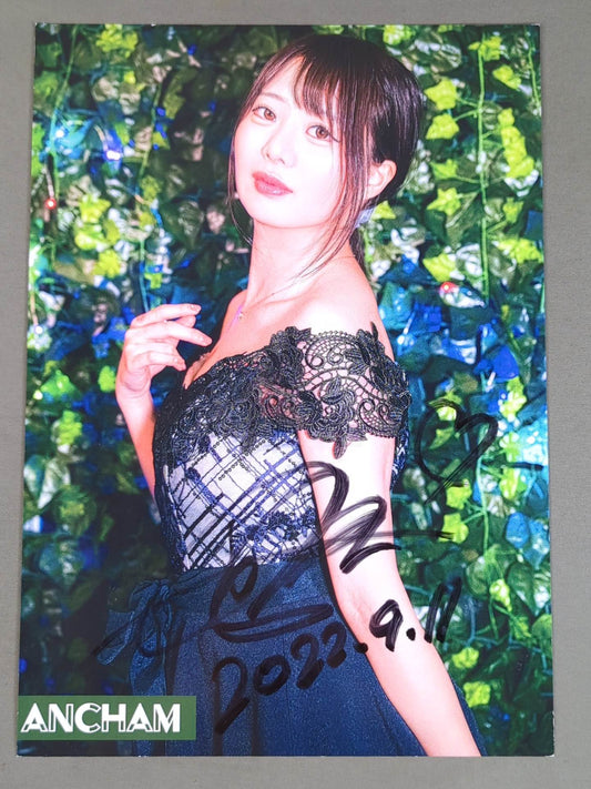 杏ちゃむ 直筆サイン入りポートレート(A-3)