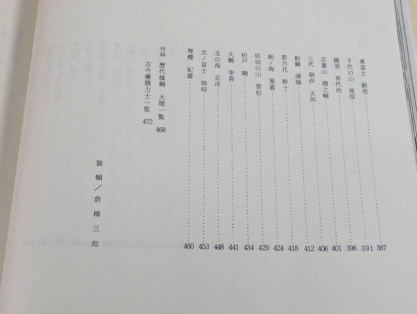 Grand sumo biography