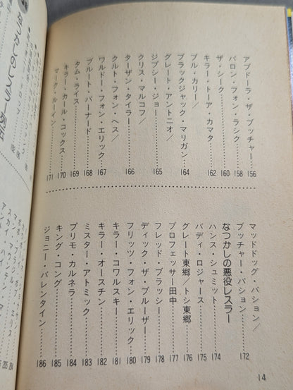 プロレス 世界のスーパースター