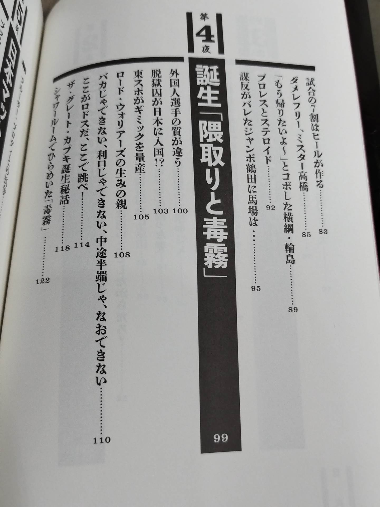 毒虎シュート夜話 昭和プロレス暗黒対談